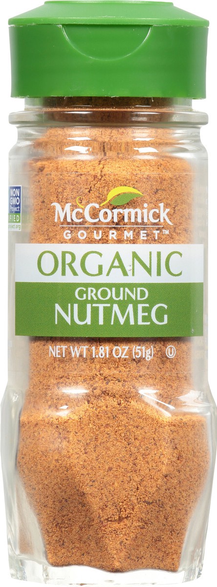 slide 5 of 7, McCormick Gourmet Organic Ground Nutmeg, 1.81 oz, 1.81 oz