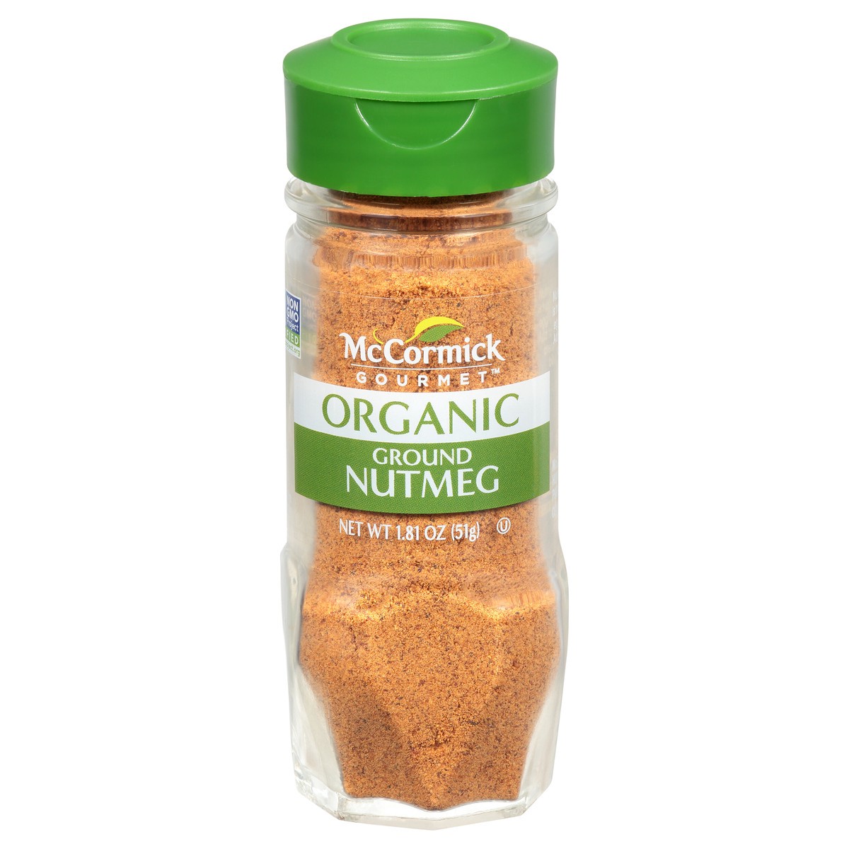 slide 1 of 7, McCormick Gourmet Organic Ground Nutmeg, 1.81 oz, 1.81 oz