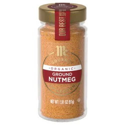 McCormick Gourmet Organic Ground Nutmeg, 1.81 oz