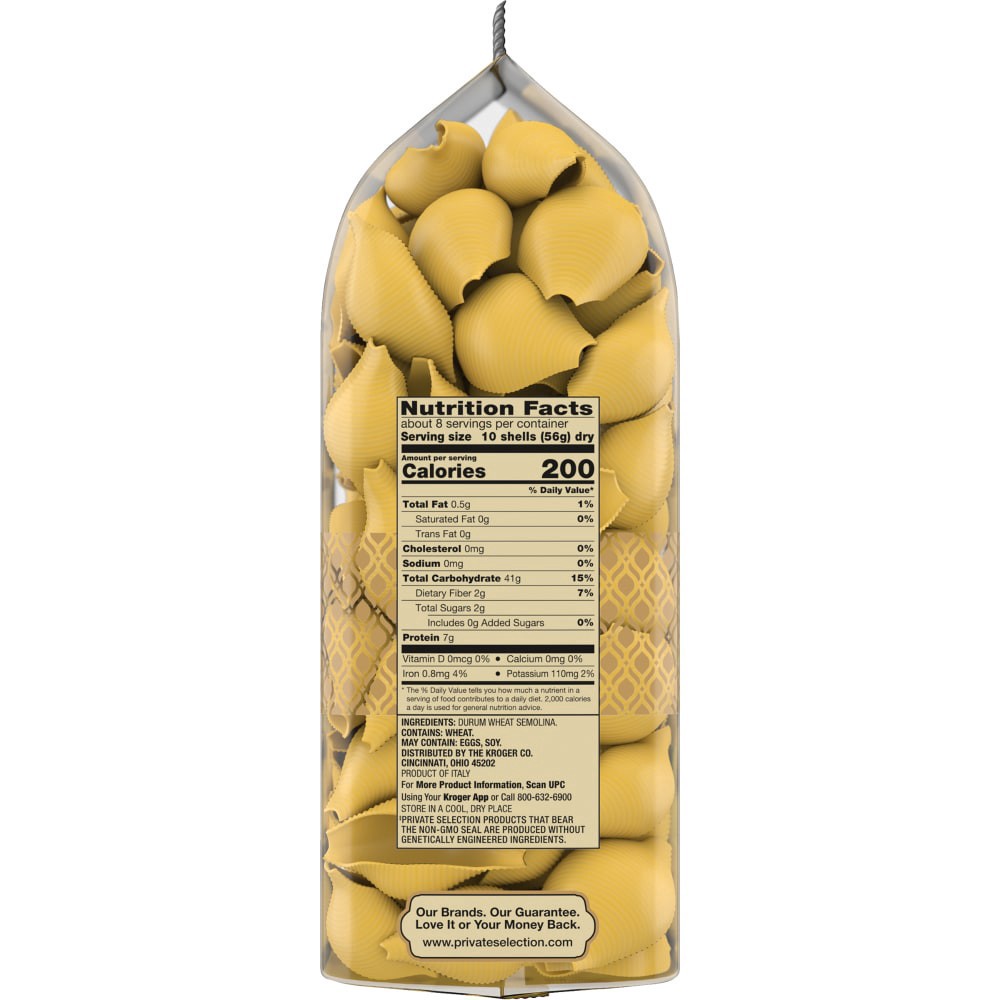 slide 2 of 4, Private Selection Italian Jumbo Shells, 16 oz