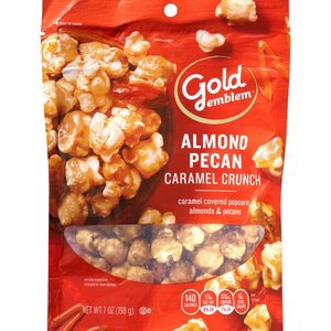 slide 1 of 1, Gold Emblem Almond Pecan Caramel Crunch, 7 Oz, 7 oz