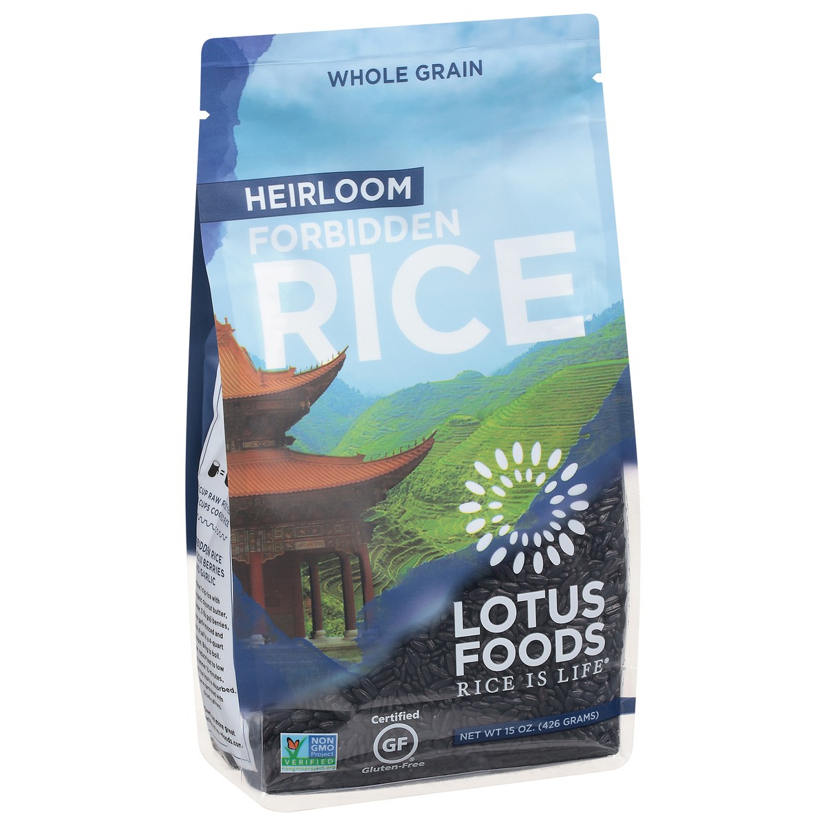 slide 10 of 12, Lotus Foods Heirloom Forbidden Rice 15 oz, 15 oz