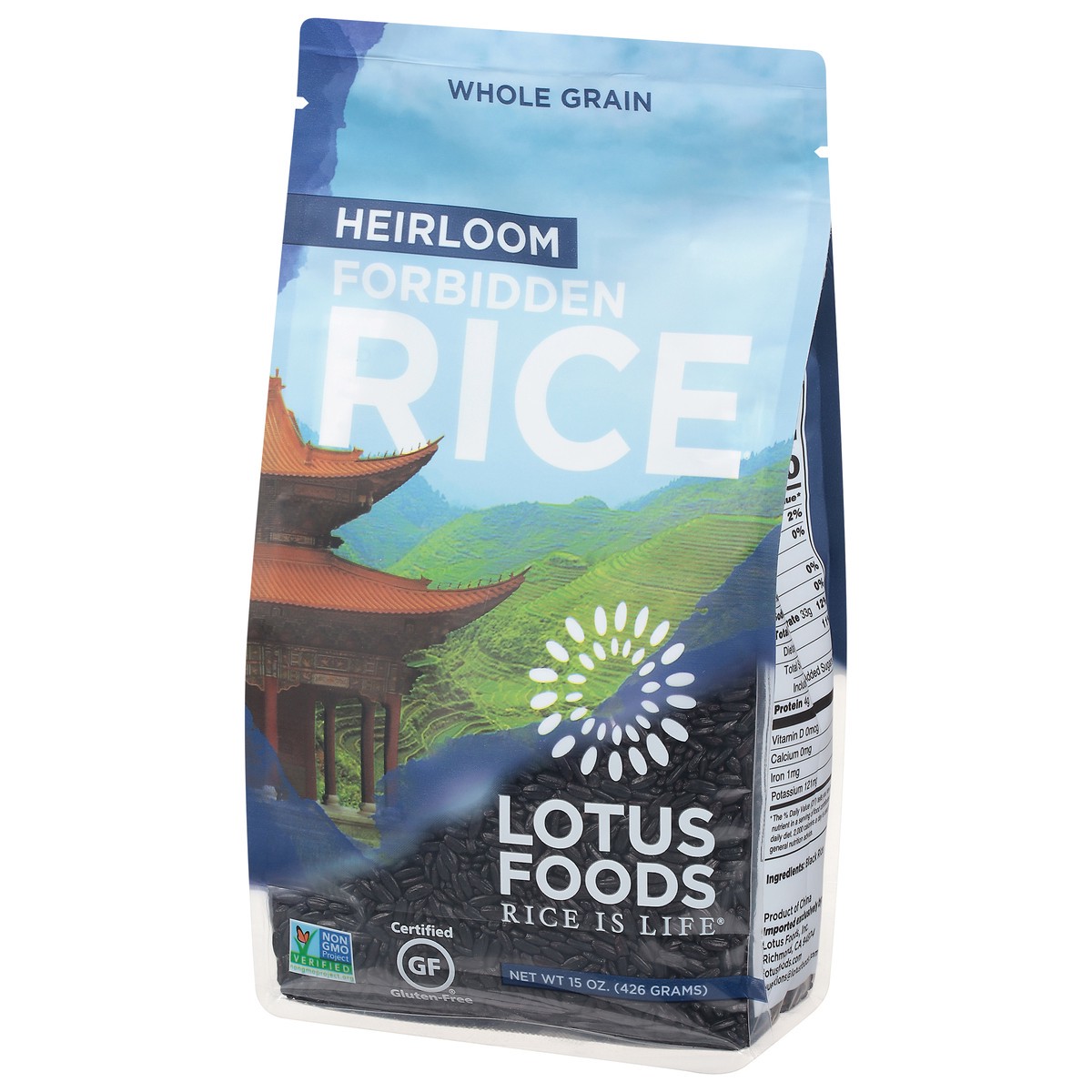 slide 2 of 12, Lotus Foods Heirloom Forbidden Rice 15 oz, 15 oz