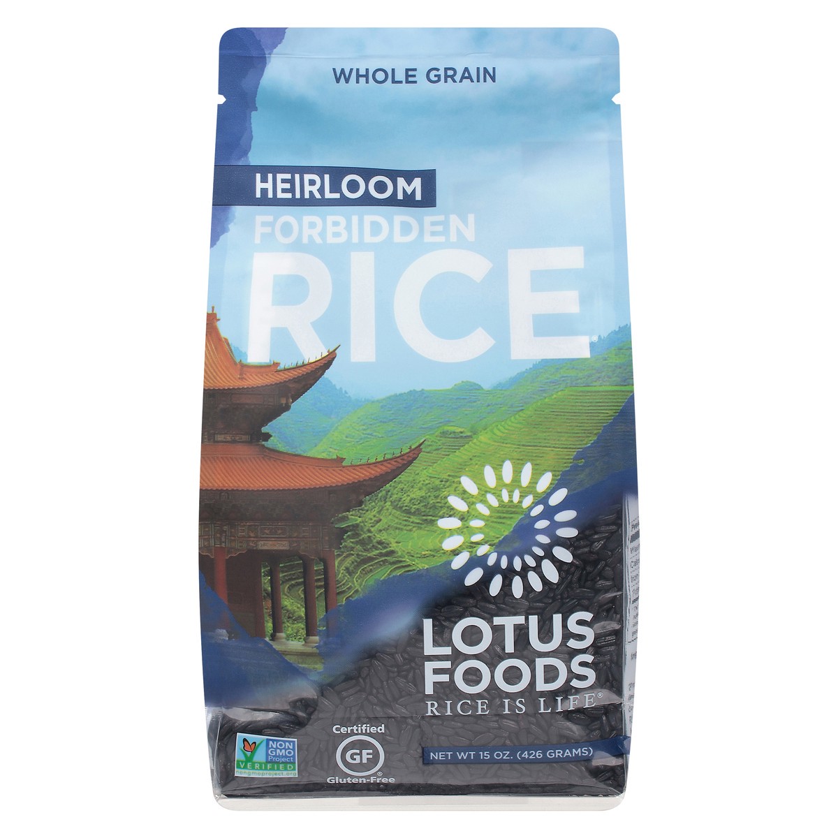 slide 1 of 12, Lotus Foods Heirloom Forbidden Rice 15 oz, 15 oz