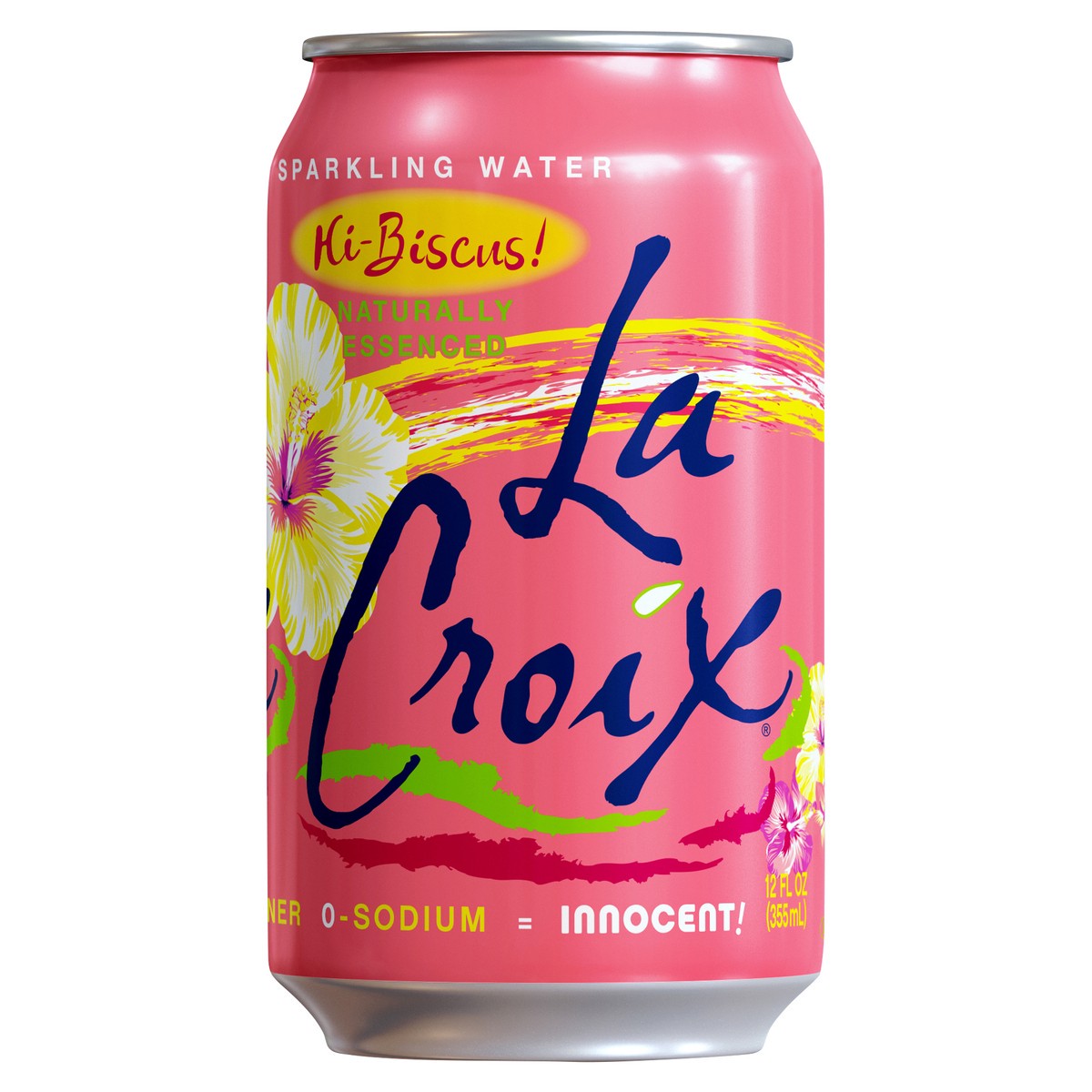 slide 1 of 1, La Croix Hibiscus Sparkling Water Single Can, 12 oz