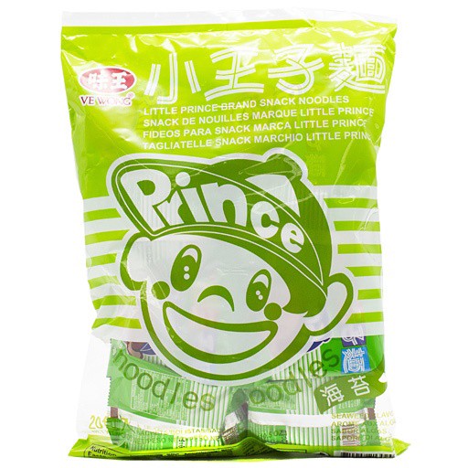 slide 1 of 1, Ve Wong Prince Seaweed Noodle Snacks, 15 gram
