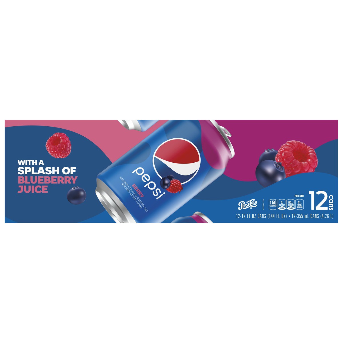 slide 2 of 5, Pepsi Soda - 9 lb, 144 oz