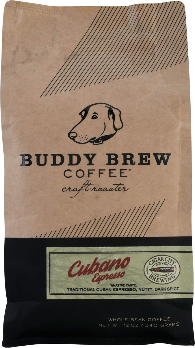 slide 8 of 11, Buddy Brew Coffee Cubano Espresso Whole Bean Coffee - 12 oz, 12 oz