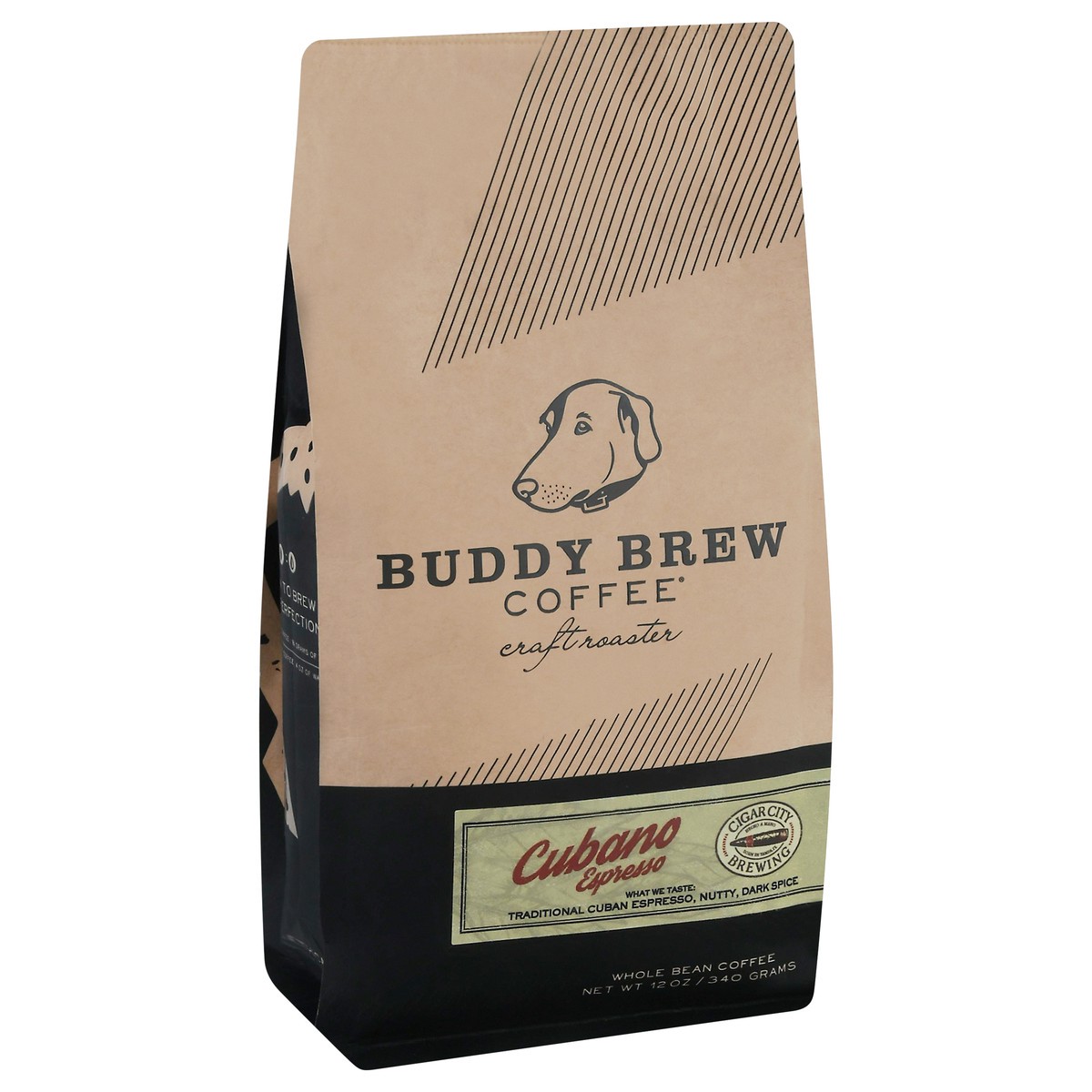 slide 2 of 11, Buddy Brew Coffee Cubano Espresso Whole Bean Coffee - 12 oz, 12 oz