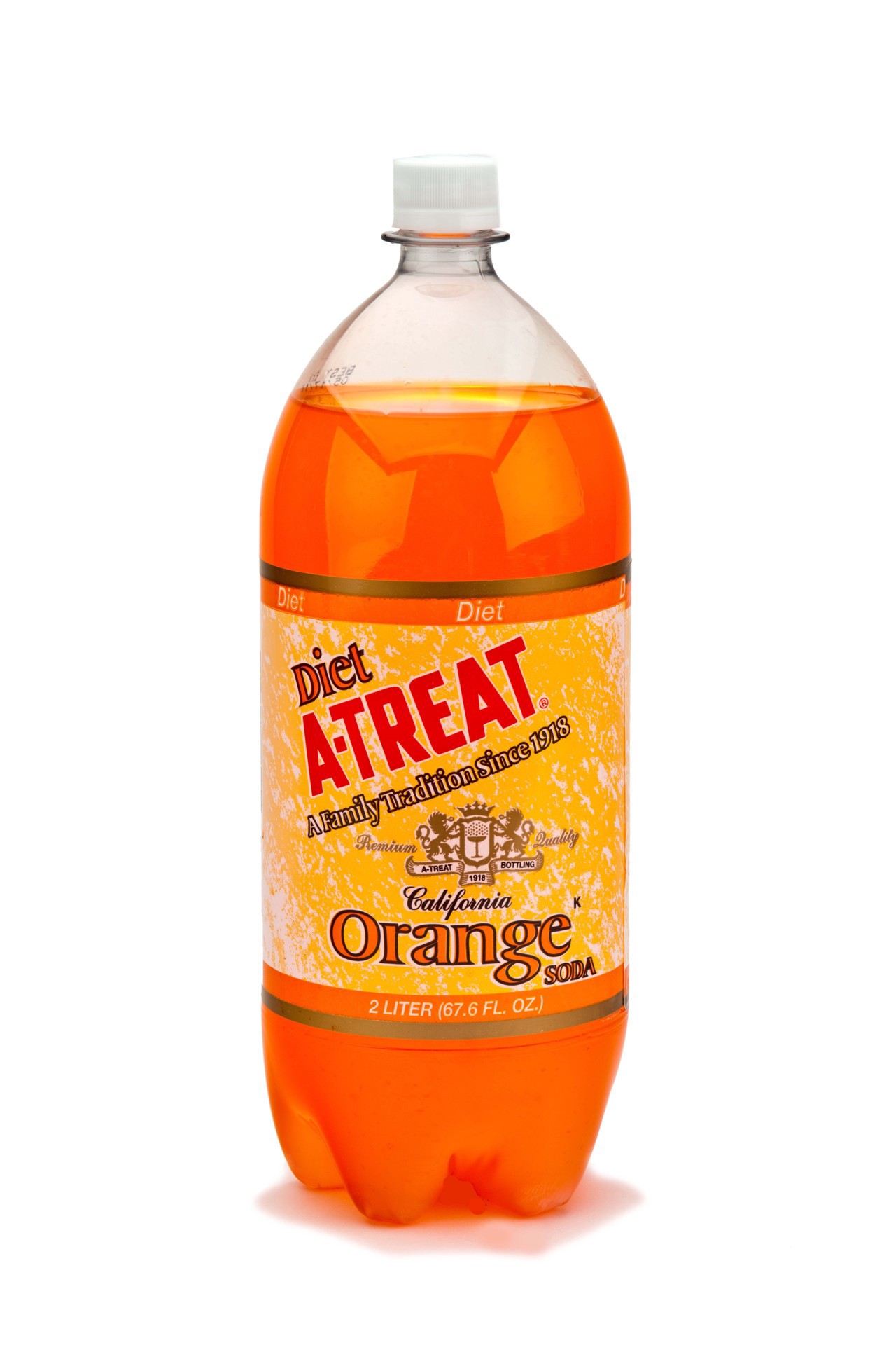 slide 1 of 1, A-Treat Diet Orange- 2 liter, 2 liter