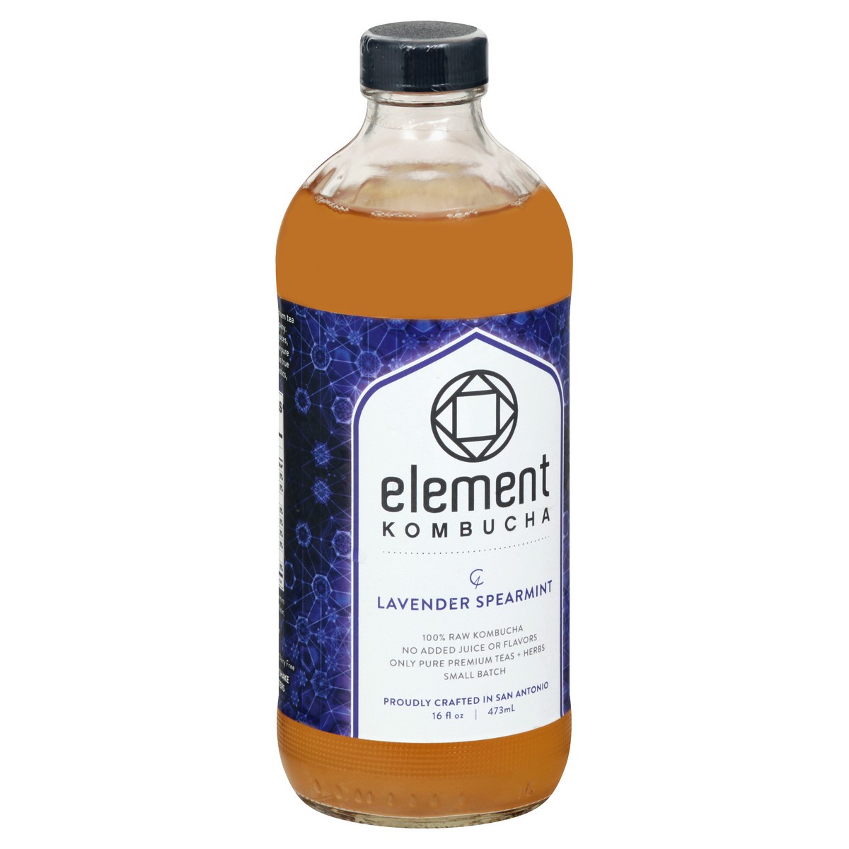 slide 7 of 10, Element Kombucha Lavender Spearmint Kombucha - 16 oz, 16 fl oz