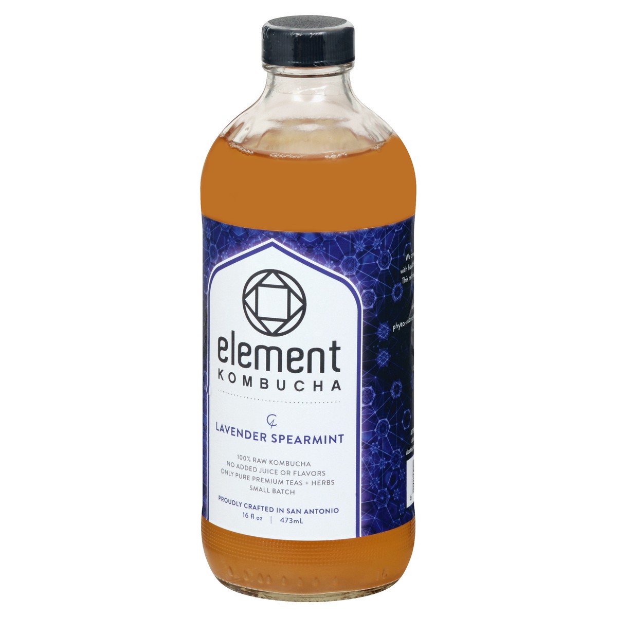 slide 4 of 10, Element Kombucha Lavender Spearmint Kombucha - 16 oz, 16 fl oz