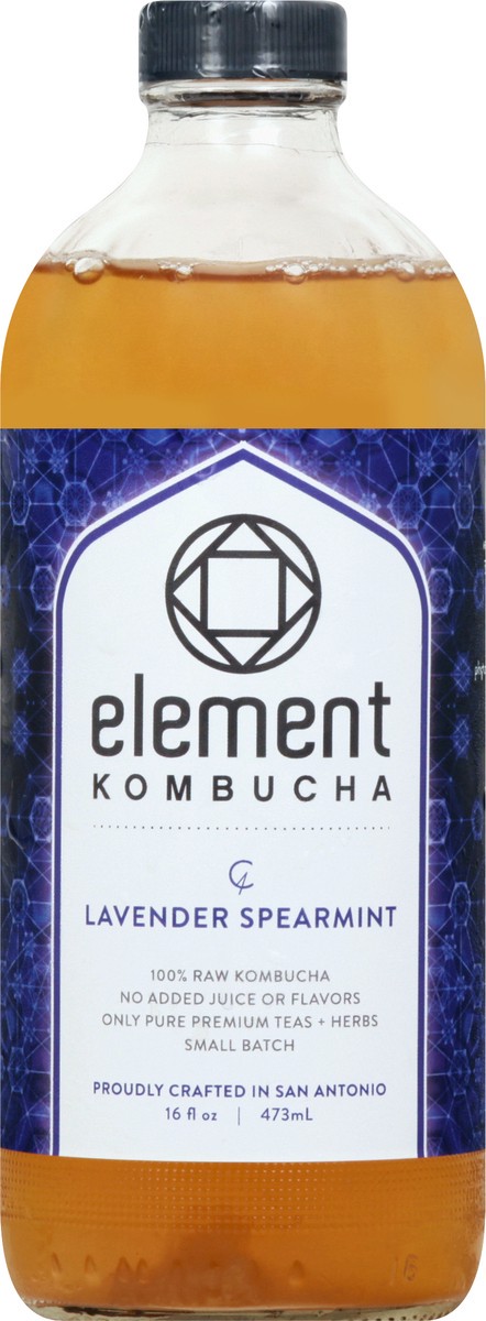 slide 2 of 10, Element Kombucha Lavender Spearmint Kombucha - 16 oz, 16 fl oz