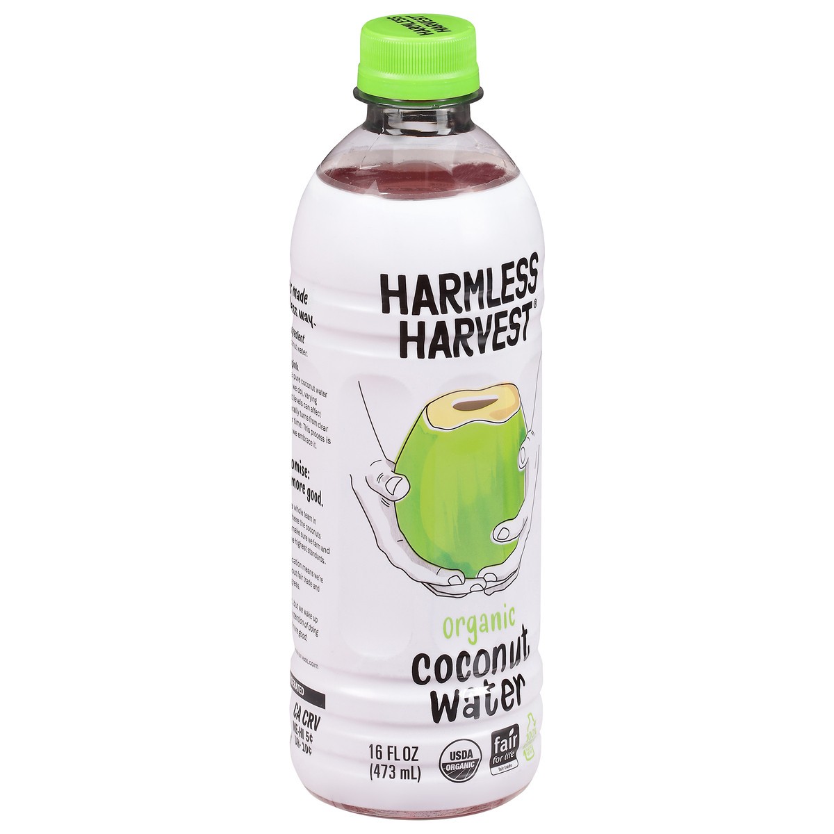 slide 7 of 13, Harmless Harvest Organic Coconut Water 16 fl oz, 16 fl oz