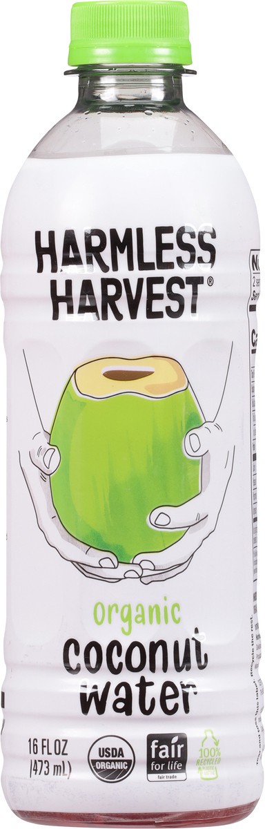 slide 9 of 13, Harmless Harvest Organic Coconut Water 16 fl oz, 16 fl oz