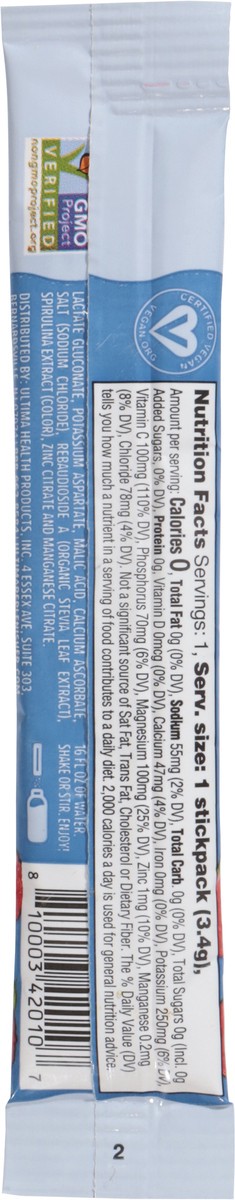 slide 14 of 14, Ultima Replenisher Daily Blue Raspberry Electrolyte Drink Mix 0.12 oz, 0.12 oz
