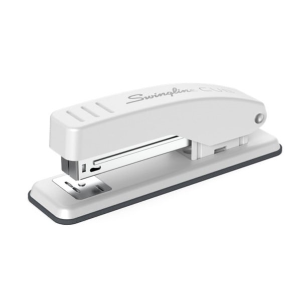 slide 1 of 1, Swingline® Cub™ Compact Metal Stapler, Arctic White, 1 ct