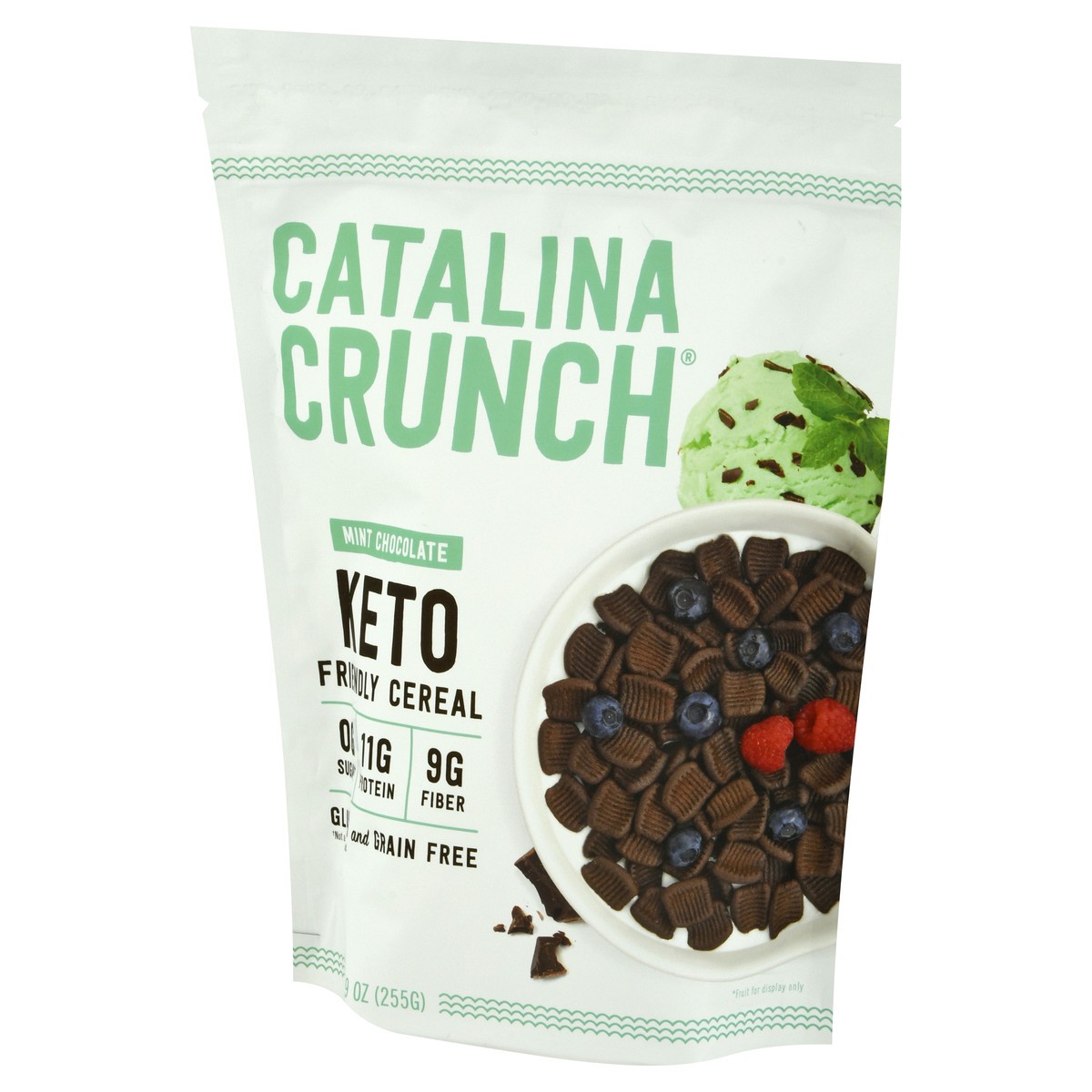 slide 7 of 9, Catalina Crunch Mint Chocolate Chip Keto Cereal (9Oz Bag), 9 oz