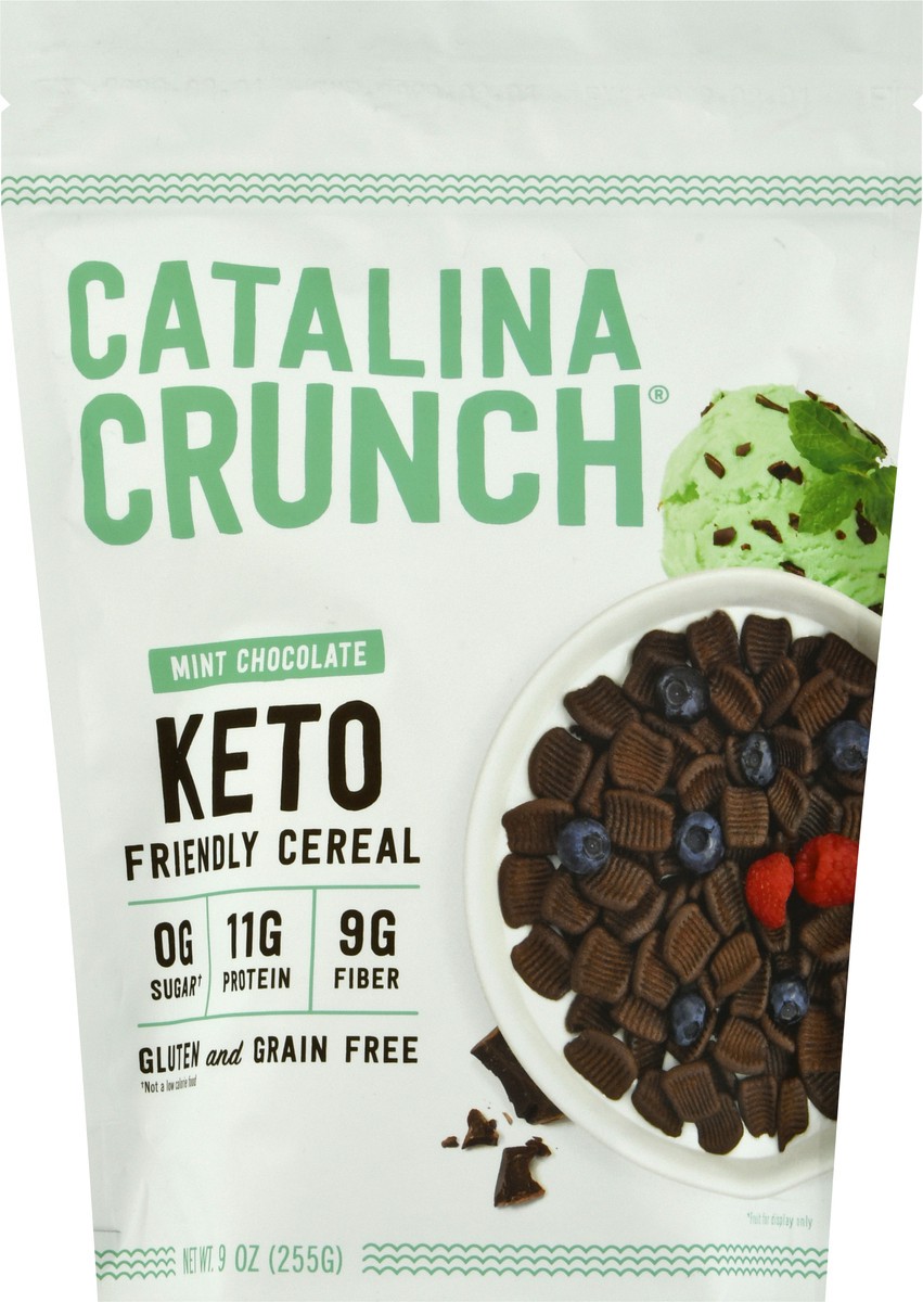 slide 2 of 9, Catalina Crunch Mint Chocolate Chip Keto Cereal (9Oz Bag), 9 oz