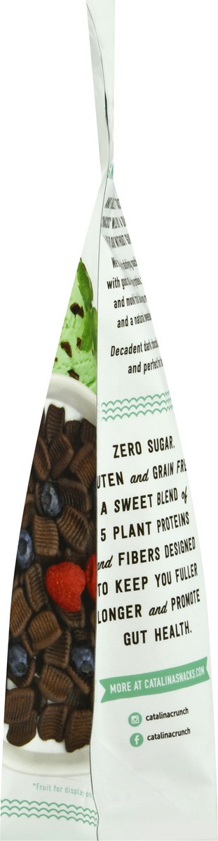 slide 4 of 9, Catalina Crunch Mint Chocolate Chip Keto Cereal (9Oz Bag), 9 oz