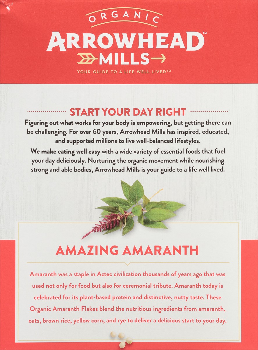 slide 5 of 9, Arrowhead Mills Organic Amaranth Flakes Cereal, 12 oz