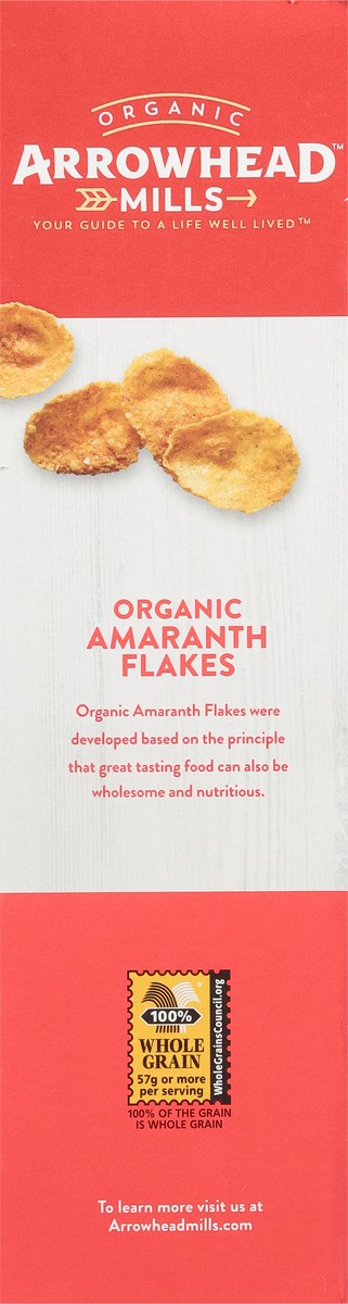 slide 7 of 9, Arrowhead Mills Organic Amaranth Flakes Cereal, 12 oz