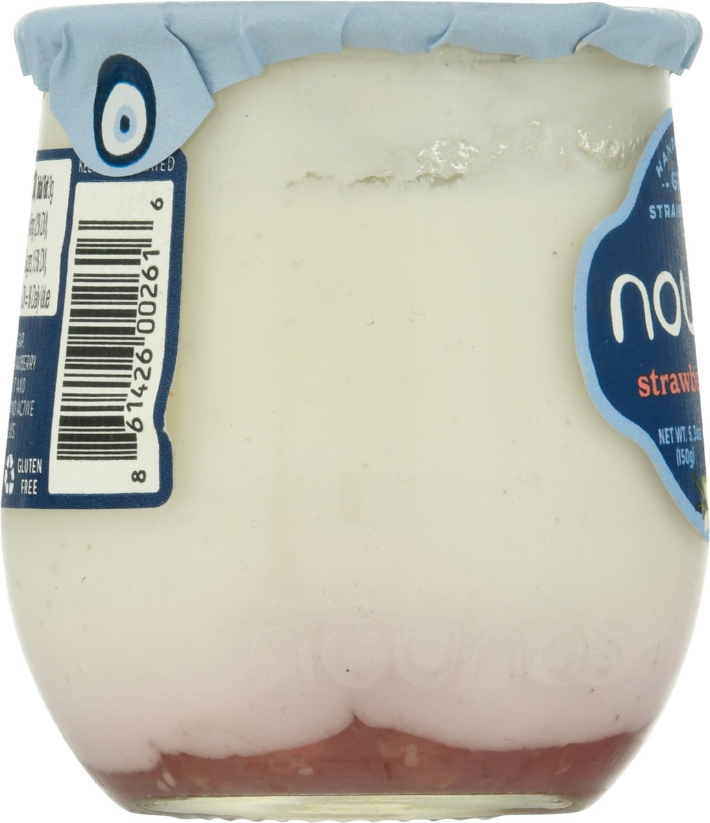 slide 6 of 9, Nounós Strained Greek Strawberry Vanilla Yogurt 5.3 oz, 5.3 oz