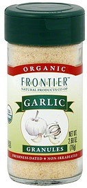 slide 1 of 1, Frontier Organic Garlic Granules, 2.68 oz
