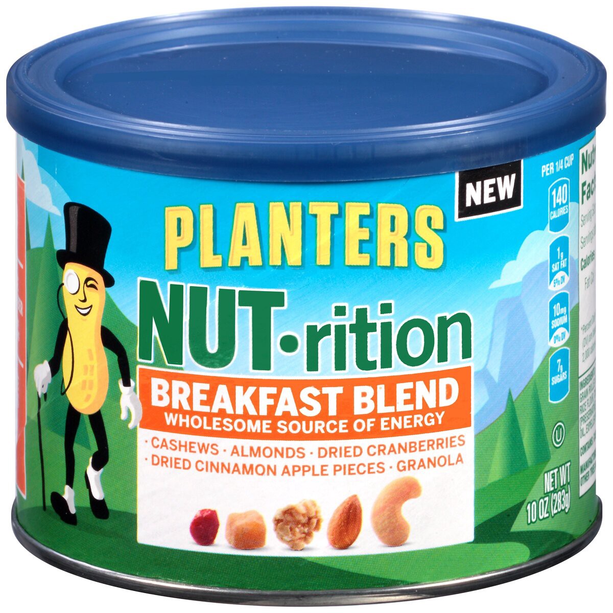 slide 1 of 7, Planters Nut-Rition Breakfast Blend , 10 oz