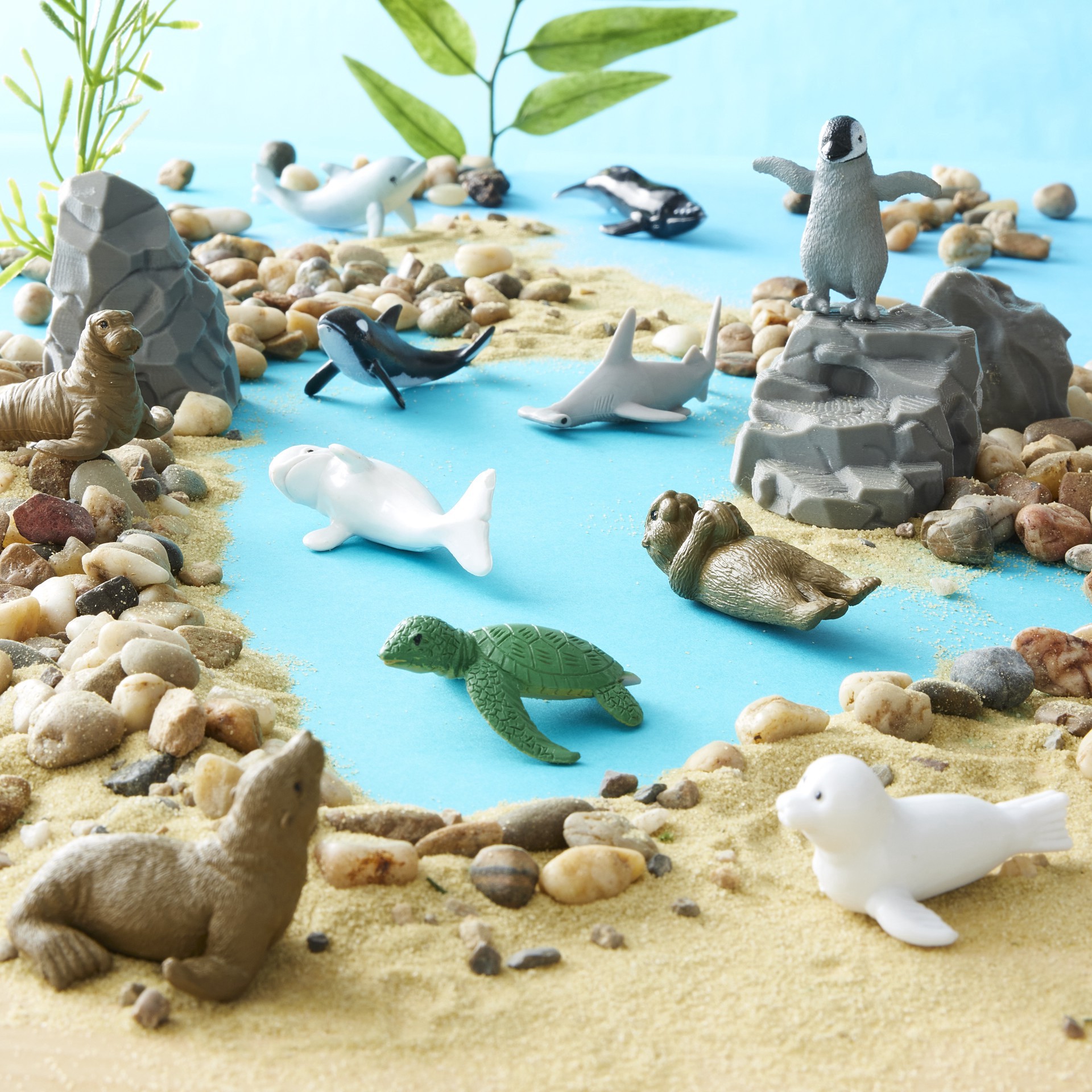 slide 3 of 3, Safari Ltd. Safari Ltd Toobs Baby Sea Life, 1.56 in x 1.56 in x 12.87 in