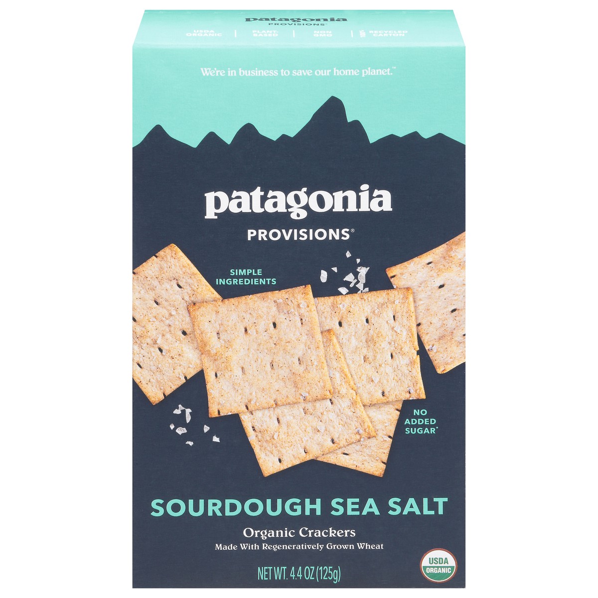 slide 7 of 14, Patagonia Provisions Organic Sourdough Sea Salt Crackers 4.4 oz, 4.4 oz