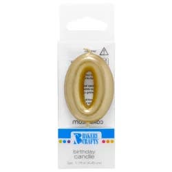 DecoPac Zero Candle Cake Decoration, 1 ct