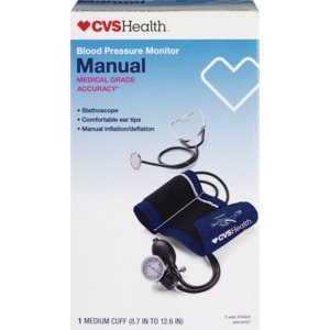 slide 1 of 1, CVS Health Self Taking Blood Pressure Monitor, 1 ct