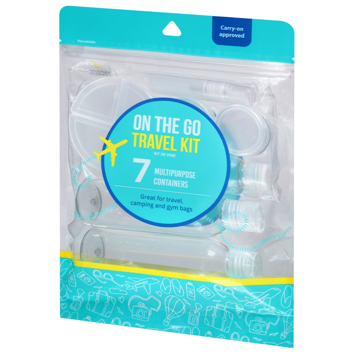 slide 2 of 9, Jacent On the Go Travel Kit 1 ea, 1 ct