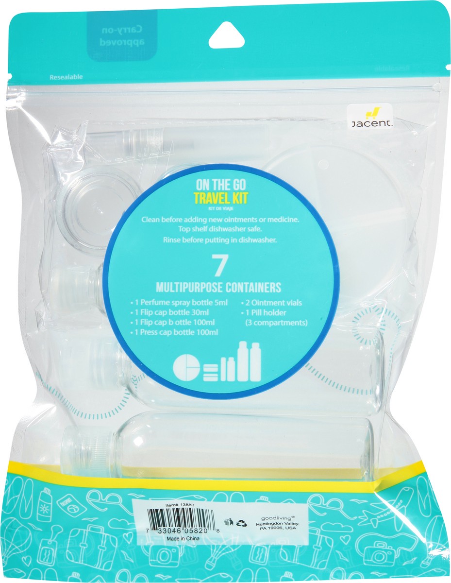 slide 3 of 9, Jacent On the Go Travel Kit 1 ea, 1 ct