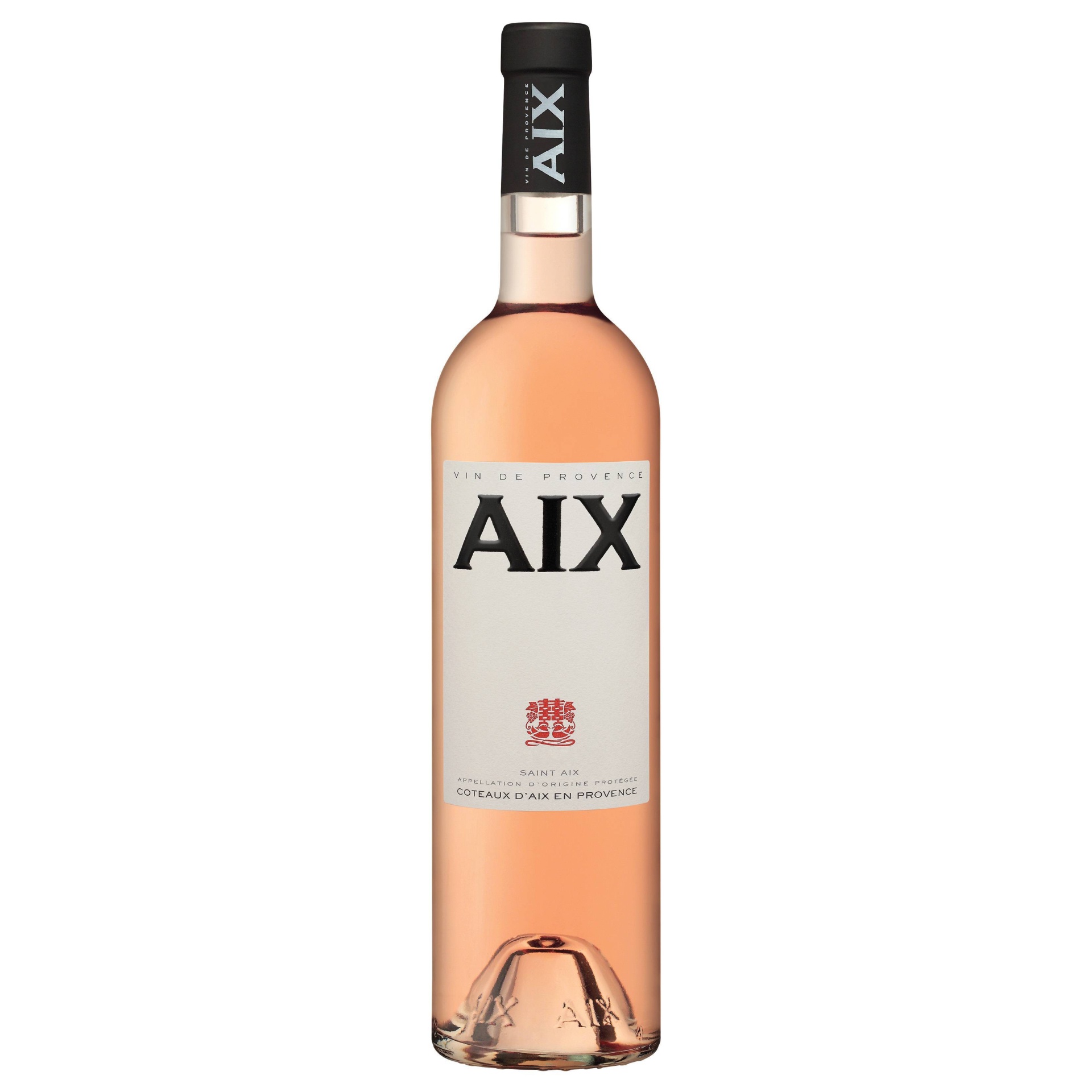 slide 1 of 1, AIX Coteaux d'Aix en Provence Rosé Wine Bottle, 750 ml
