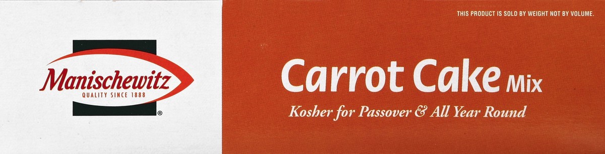 slide 2 of 4, Manischewitz Carrot Cake Mix - Kosher For Passover, 11 oz