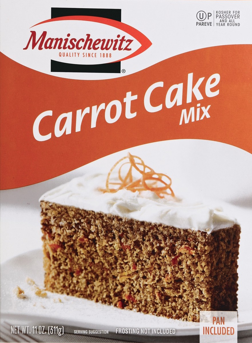 slide 4 of 4, Manischewitz Carrot Cake Mix - Kosher For Passover, 11 oz