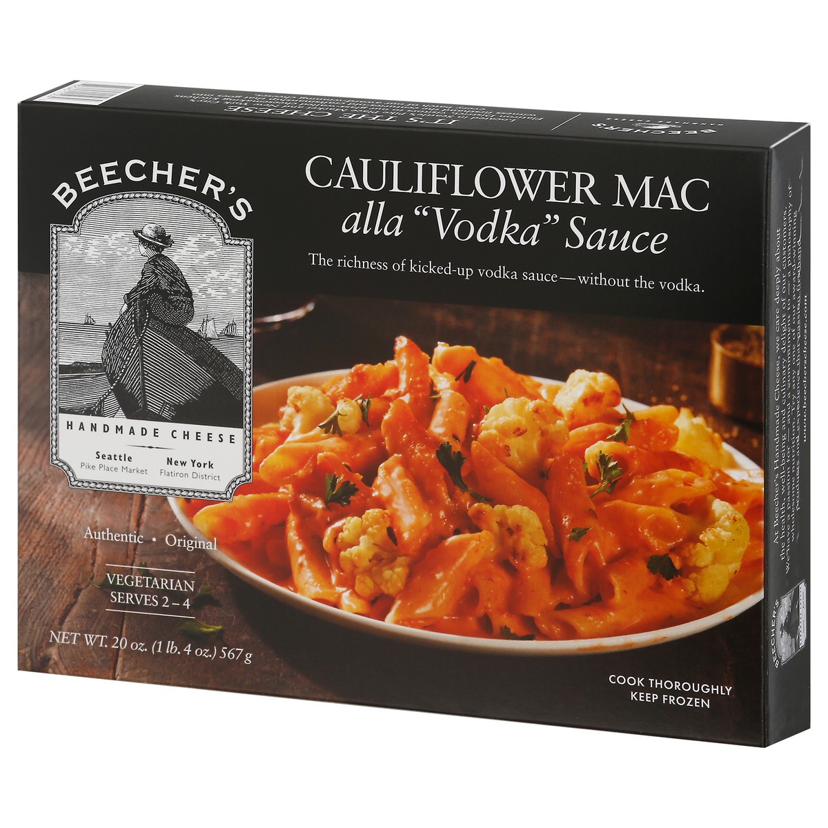slide 14 of 14, Beecher's Cauliflower Mac&Cheese, 20 oz