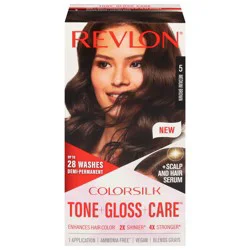 Revlon ColorSilk Medium Brown 5 Demi-Permanent Hair Color 1 ea