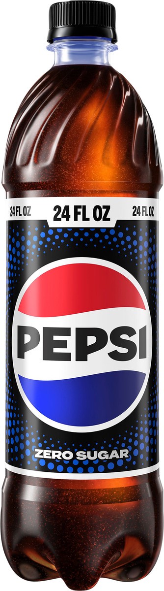 slide 2 of 4, Pepsi Zero Sugar Soda Cola 24 Fl Oz, 24 fl oz