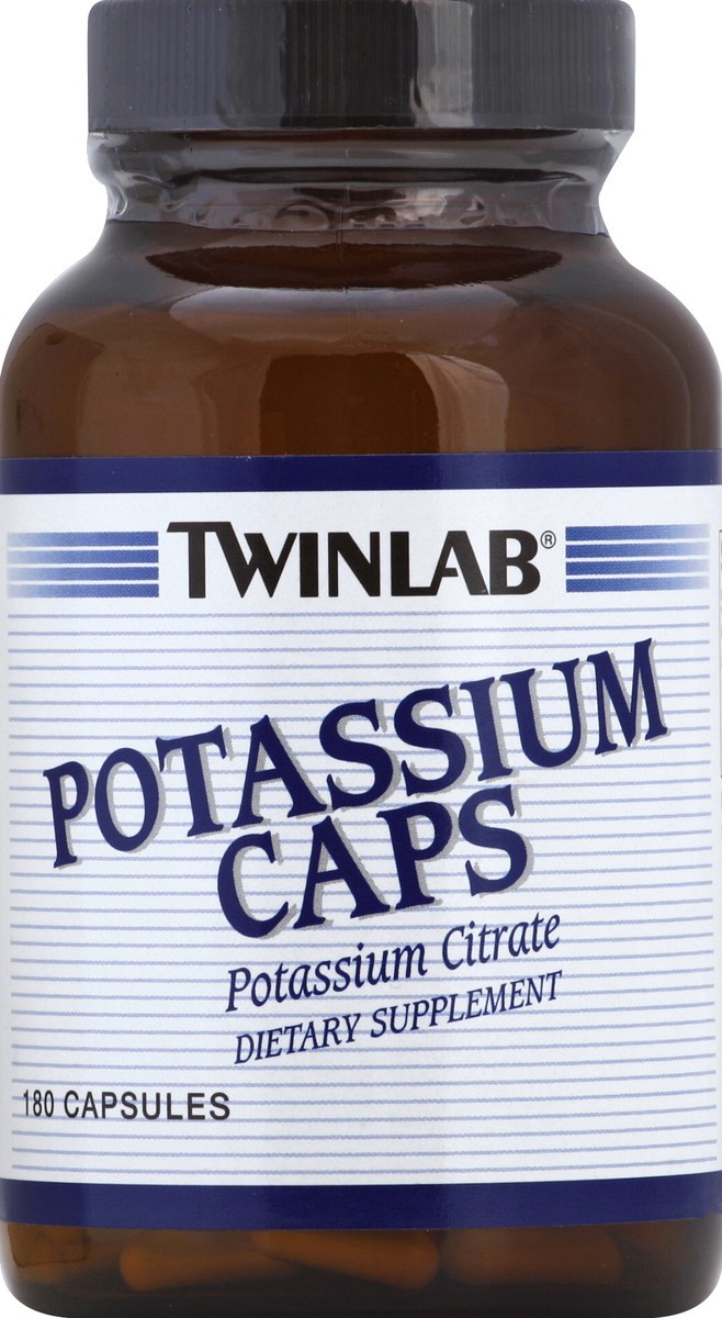 slide 2 of 2, Twinlab Potassium Caps 180 ea, 180 ct