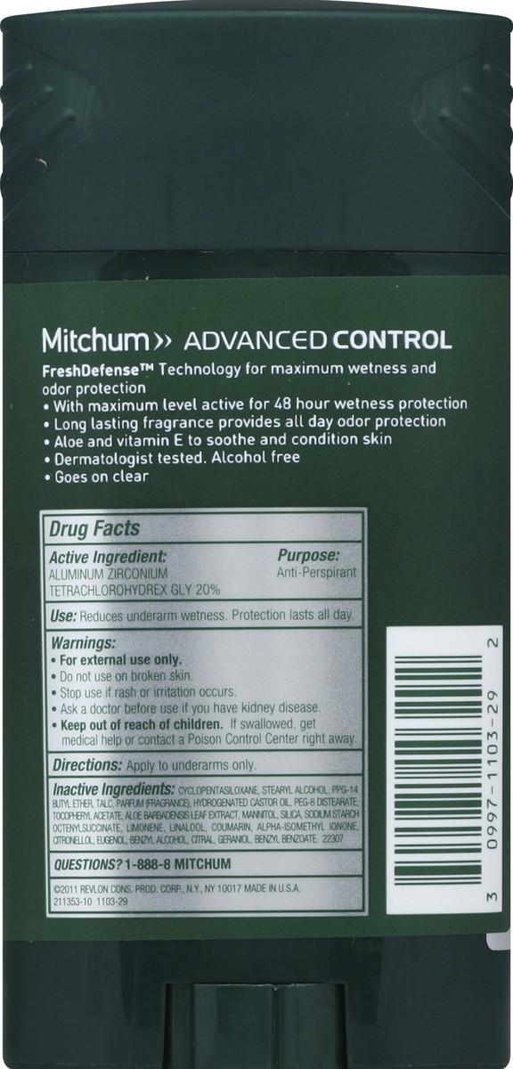 slide 2 of 3, Mitchum Anti-Perspirant & Deodorant 2.7 oz, 2.7 oz