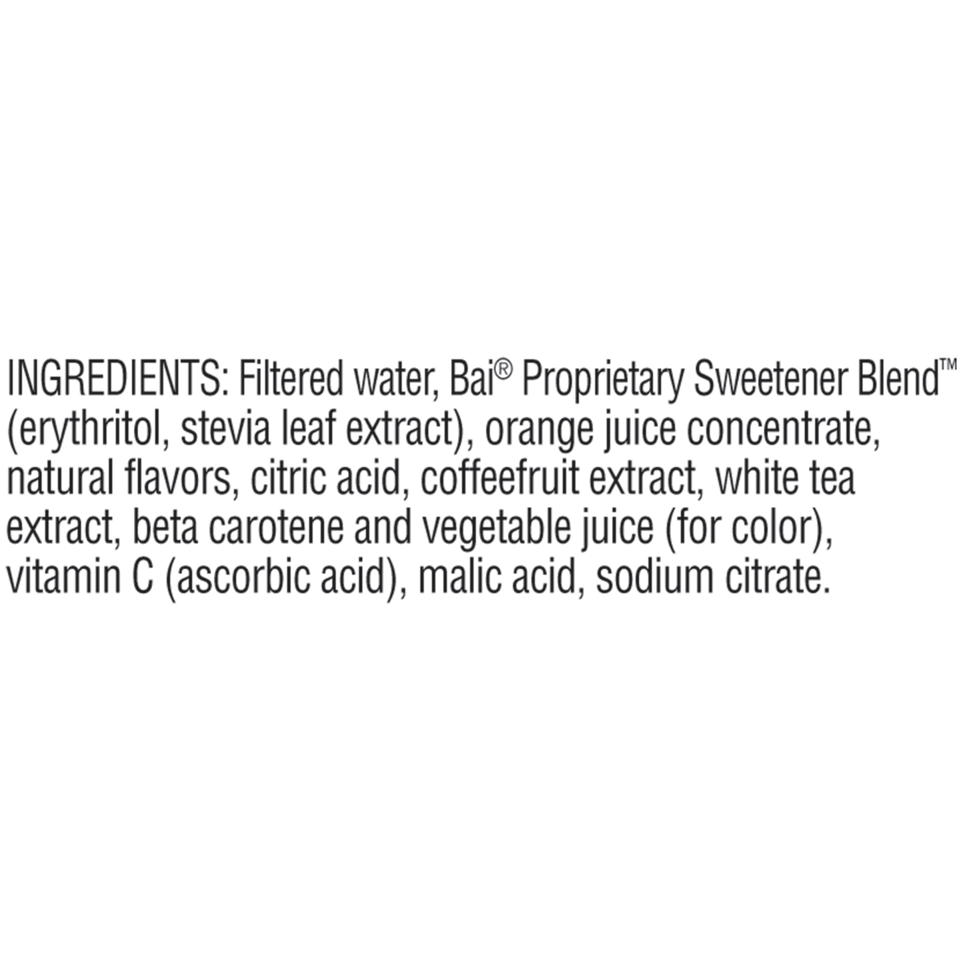 slide 3 of 3, Bai Costa Rica Clementine Antioxidant Infused Beverages, 6 ct; 18 fl oz