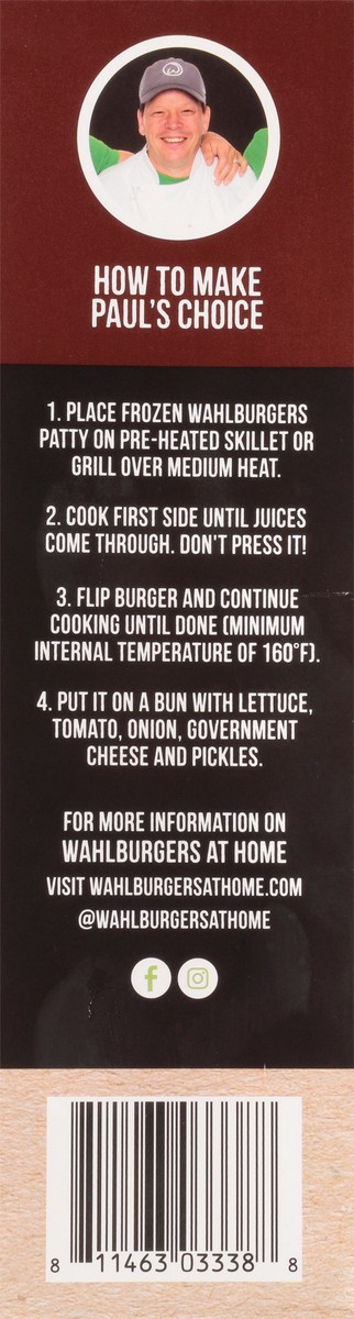 slide 7 of 9, Wahlburgers Original Angus Beef Burgers 6-0.33 lb Patties, 6 ct