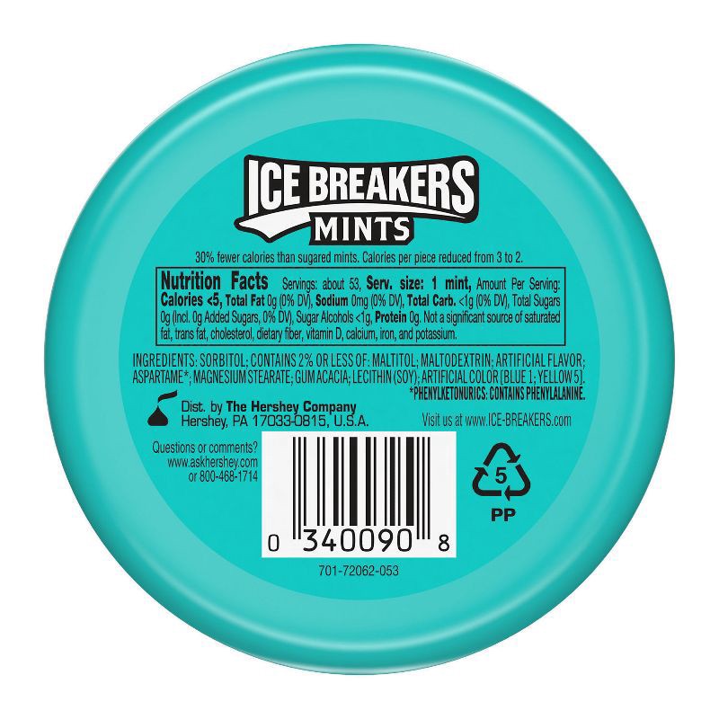slide 5 of 6, Ice Breakers Wintergreen Sugar Free Mint Candies- 1.5 oz, 1.5 oz