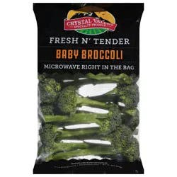 Crystal Valley Baby Broccoli, Fresh N' Tender