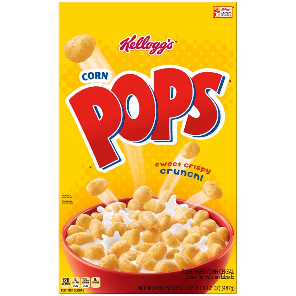 slide 2 of 8, Corn Pops Cereal, 17.2 oz