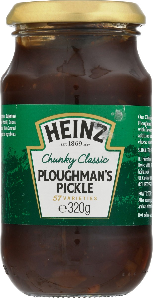 slide 8 of 13, Heinz Chunky Classic Ploughman's Pickles 320 g, 320 g