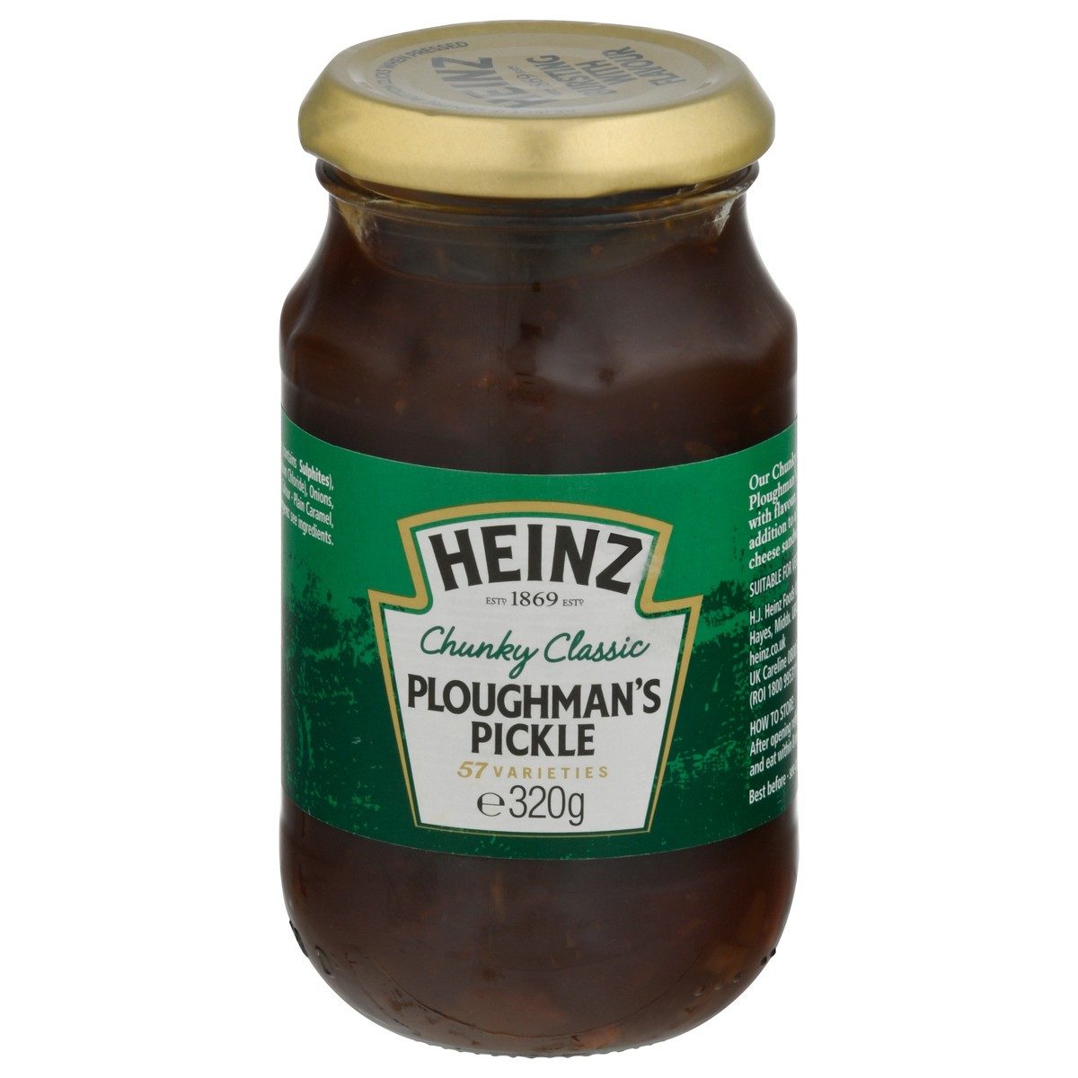 slide 1 of 13, Heinz Chunky Classic Ploughman's Pickles 320 g, 320 g
